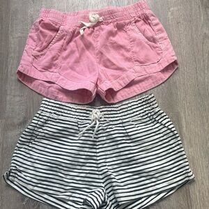 Billabong Girls Shorts Size M lot of 2